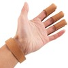 Tiardey Finger Guard Artificial Cow Leather Archery 3 Finger Guard