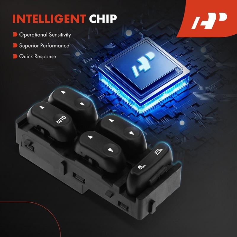 A-Premium Front Driver Side Master Power Window Switch Compatible with