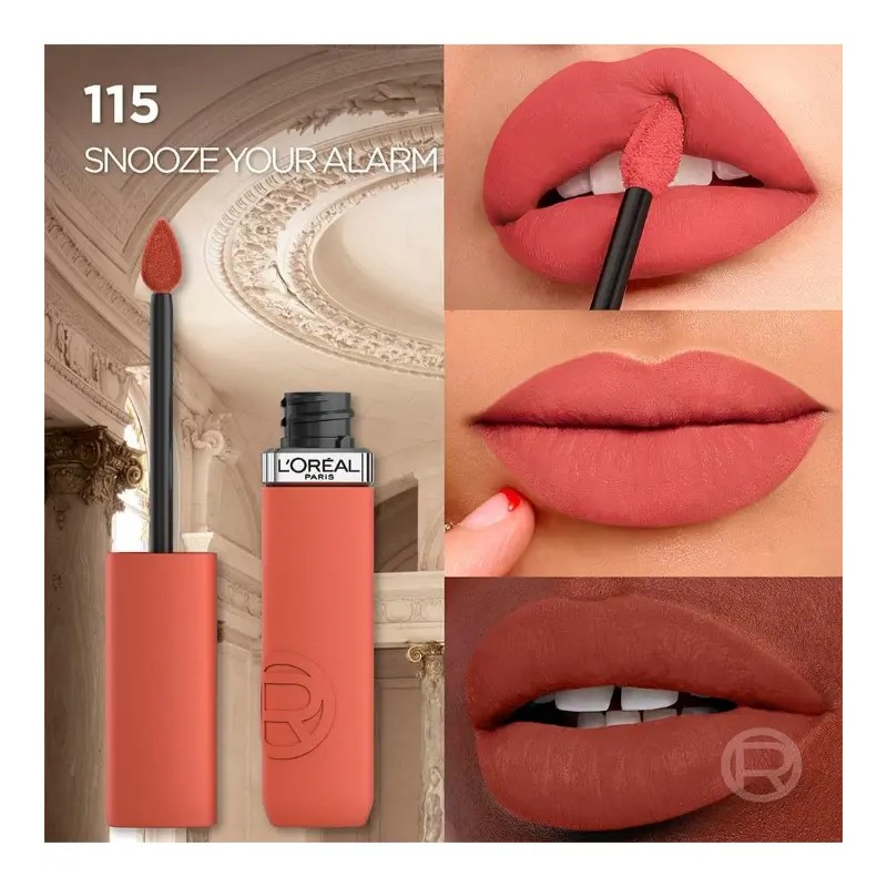 Loreal Paris Infallible Mate Labial Ácido Hialurónico