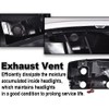 PIT66 LED DRL BAR Headlights, Compatible with 1999-2007 GMC Sierra