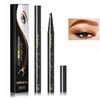 Eyebrow Pencil with 4 Fork Tips, Waterproof, Long-Lasting Eyebrow Pencil,