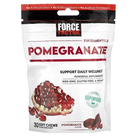 Force Factor Fundamentals, Pomegranate, 500 mg, 30 Soft Chews