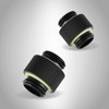 G1/4 Thread Fitting Adapter, Tonysa 2 Pieces Computer Water Cooling