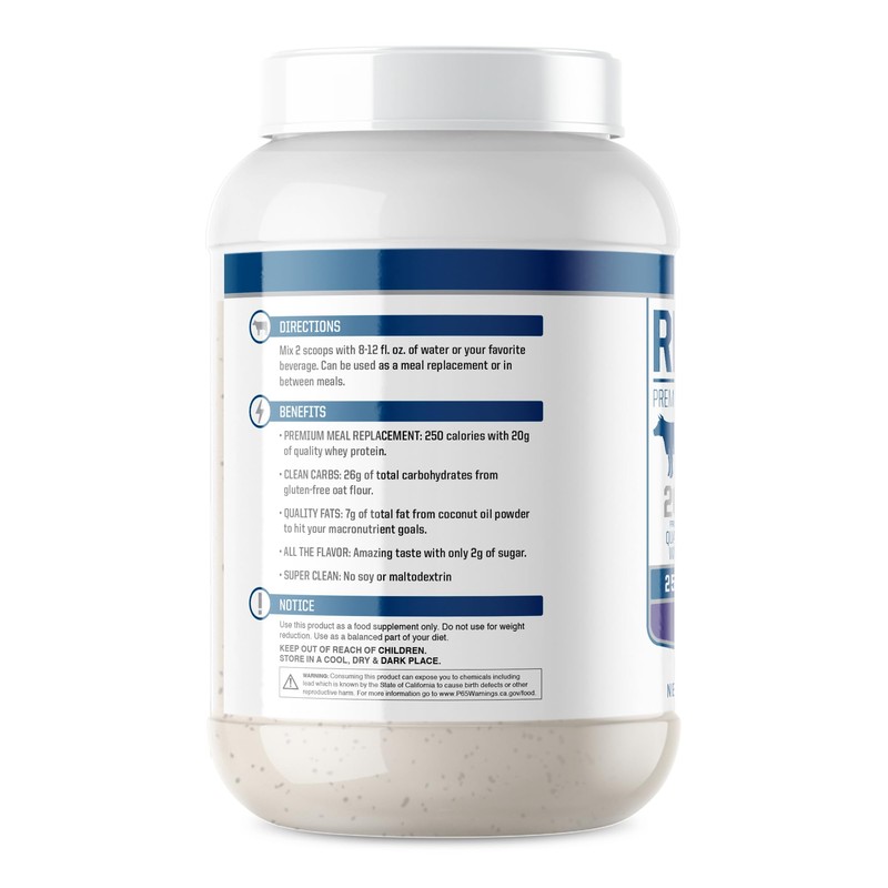 Real Meal by NutraOne - Perfect Meal Replacement Powder for