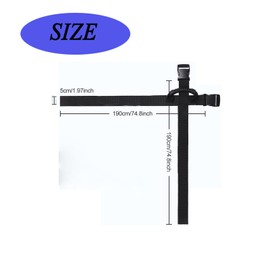 Box Carrying Strap with Handle - SnowGesh Portable Handle Securing Straps for Heavy Boxes, Moving Straps Adjustable Cross Style Lifting Belt, Ideal for Moving, Luggage, Groceries(74.8 inch)