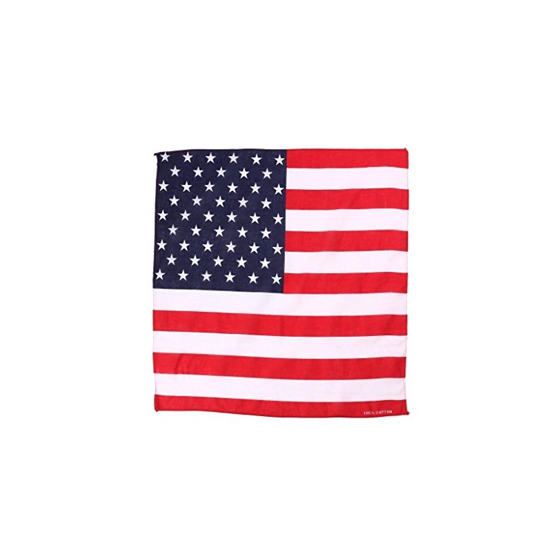 Bandana American Flag USA Head/Neck Scarf