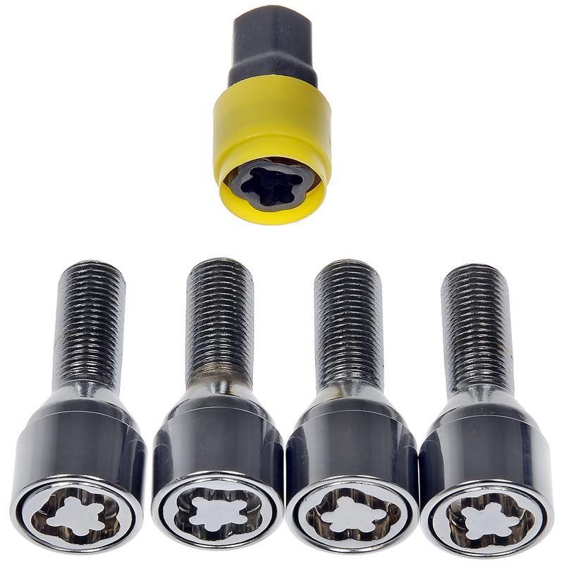 Dorman 712-391 M12-1.50 Bolt/Ball Seat Wheel Lock Set, 6 Pack