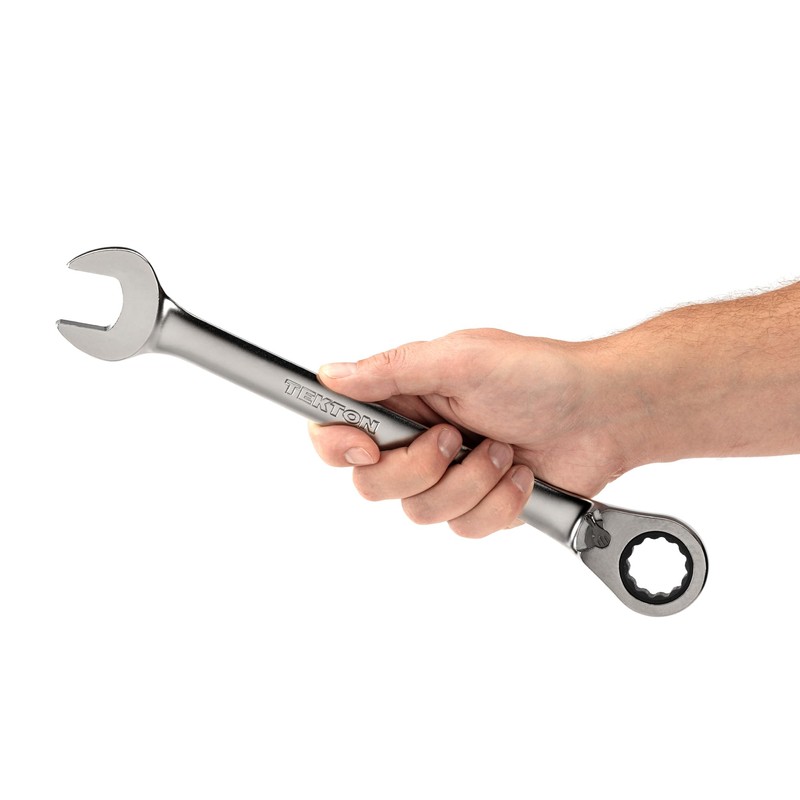 TEKTON 15/16 Inch Reversible 12-Point Ratcheting Combination Wrench | WRC23324