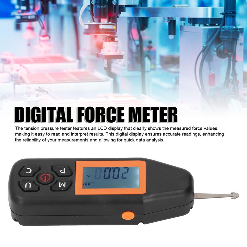 5N Digital Force Gauges, Portable Push Pull Gauges Meter with