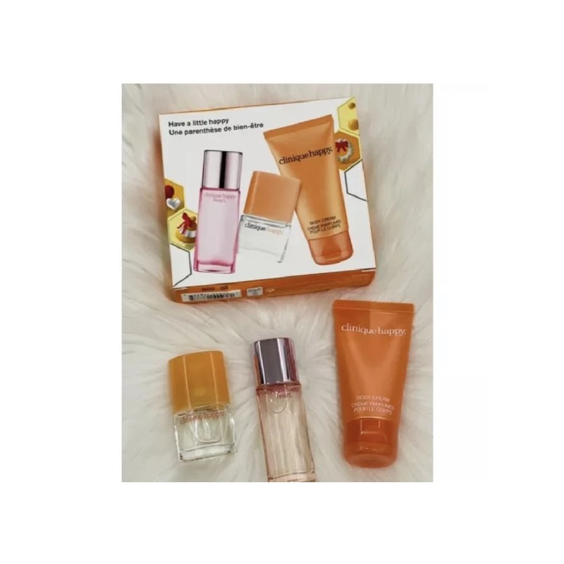 Clinique Happy Set ~ Happy .14 oz.~ Happy Heart .24