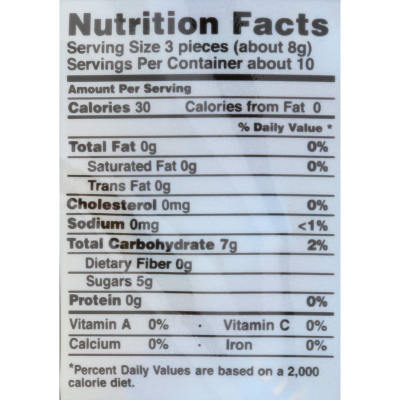 THE GINGER PEOPLE Candy Gingins Boost Travel Bag, 3 OZ