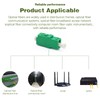 5pcs Fiber Optic Adapter LC/APC, FTTH LC/APC Optical Singlemode Connector,