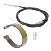 4in Rear Brake Band Pins Kit with 1.55m Throttle Pull