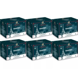 Gran Caffe Garibaldi 72 CT Single Serve Coffee Cups for Keurig K-cup Brewers *Imported from Italy! - French Roast