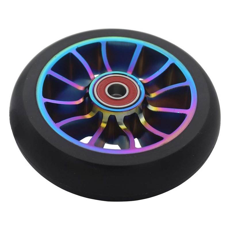 aibiku Set of 2 100 mm Stunt Scooter Wheels with