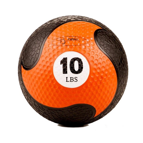 FitBALL MedBalls - 10 lbs - Orange