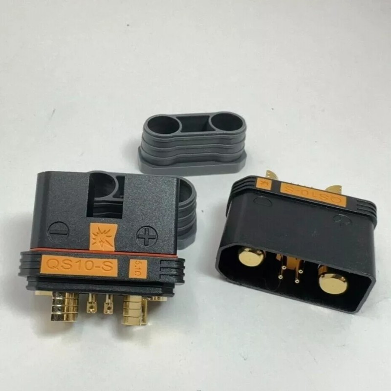 QS10-S ANTISPARK 180A PLUS 4 SIGNAL PINS CONNECTOR FOR EBIKES