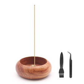 YOUSHY Incense Burner, Incense Burner, Incense Plate, Incense Plate, Incense Holder, Interior Healing, Japanese Style, Stylish, Simple, For Graves, For Buddhist Altar, Wood, Small, Healing, Bedroom,