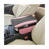 Car Center Console Cover, Leather Soft Armrest Seat Storage Box