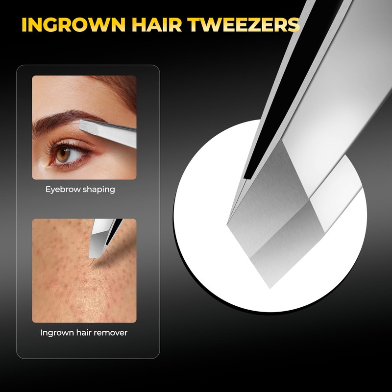 YGQQOY Professional Blackhead Remover Tools,Pimple Popper Tool Kit,Blemish, Whitehead Popping,