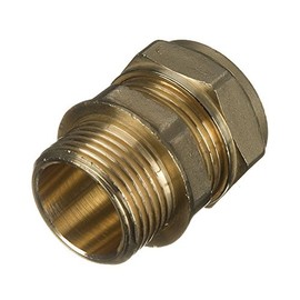 8mm x 3/8" Compression Male Adapter