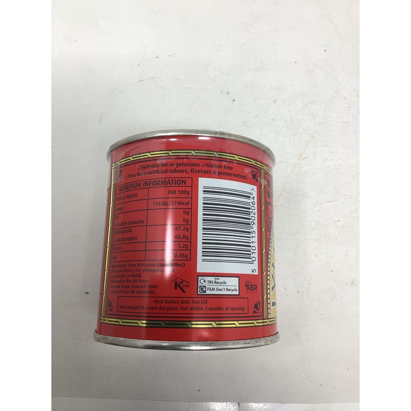 Lyle's Black Treacle, 16-Ounce Containers (Pack of 6)