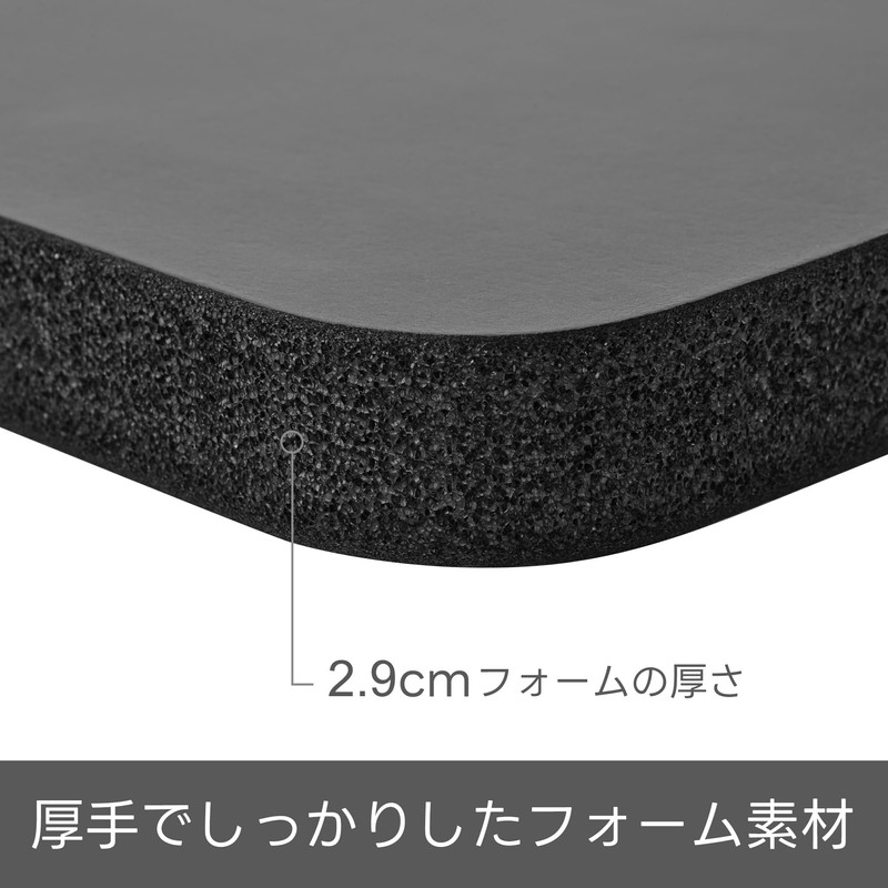 Steelway Extra Long Extra Thick Knee Pads, NBR Material, 24.8
