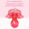 CutiePlusU Adult Sized Pacifier Dummy for Adult DIY Handmade-Unicorn Crystal