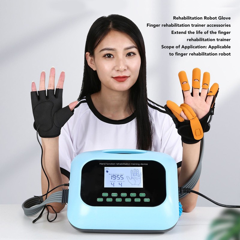 Left Hand Rehabilitation Robot Glove Promote Recovery Reduce Flexion Contracture