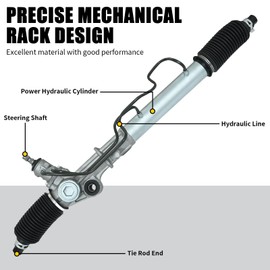 Qrooviiy Power Steering Rack and Pinion Assembly for Toyota Tacoma 1996-2004 2.4L 2.7L 3.4L,4Runner 1996-2000 2.7L 3.4L,4Runner 2001-2002 3.4L,44200-35042 4420035013