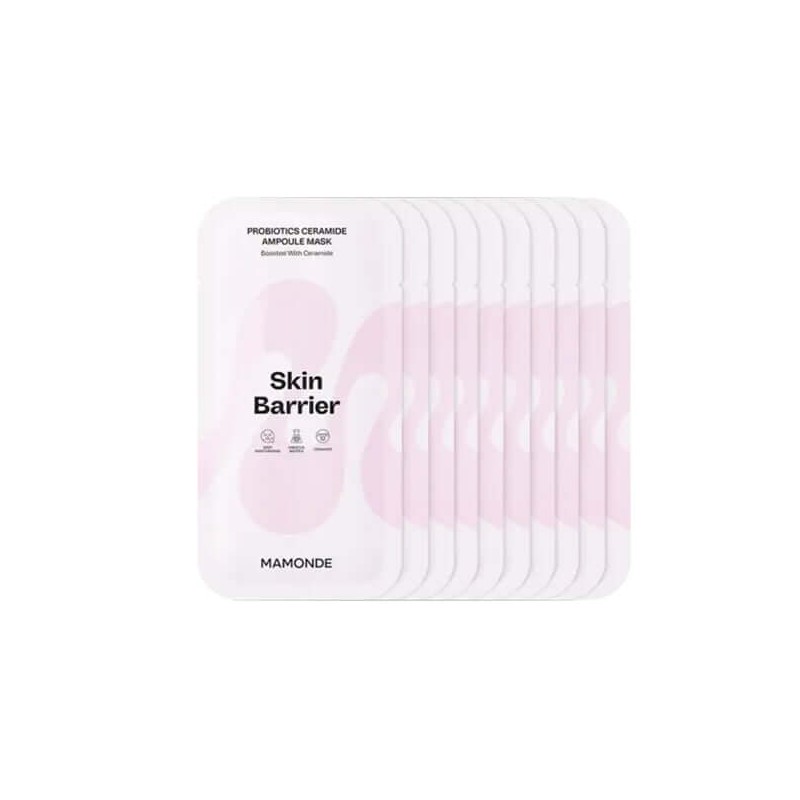 Mamonde [10ea SET] Mamonde Probiotics Ceramide Ampoule Mask 23 ml