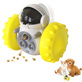Juguete Interactivo Para Perro, Juguete Dispensador Para Perro, Comida Lenta Ajustable Juguetes Para Perros, Entrenamiento De Coeficiente Intelectual Y EstimulacióN Cerebral Para Perros Y Gatos
