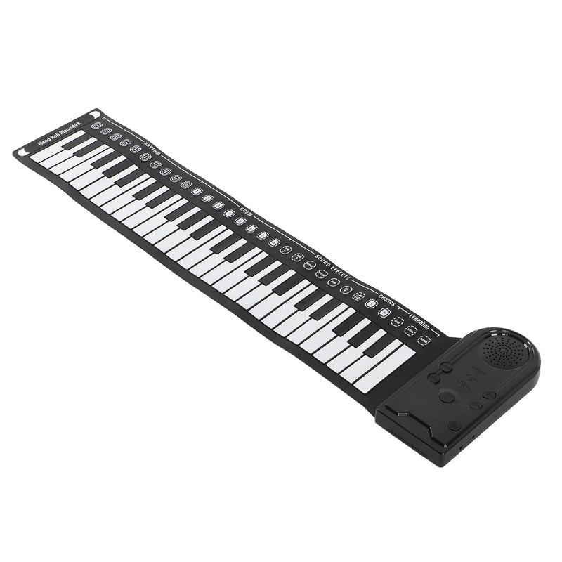 Hand Roll Piano 49 Key Portable Foldable Electric Keyboard Piano