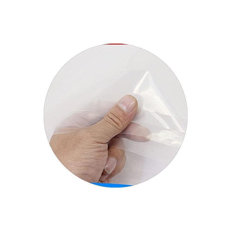 SagaSave Clear Waterproof Cover Tarp Tarpaulin Sheet, 1Mx1M/1Mx2M/2Mx2M/2Mx3M/2Mx4M Dustproof Rainproof