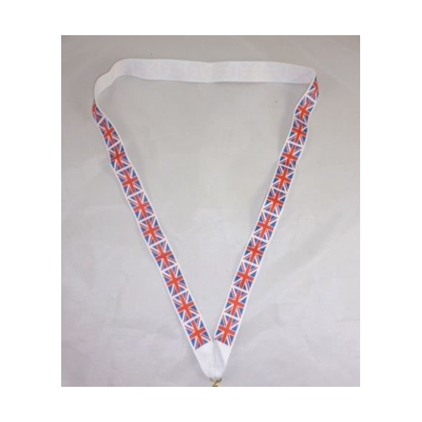 Pack Of 5 44cm Lanyard With Union Jack Flag For