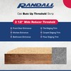 3 1/2" Wide X 5/8" HIGH PRE-Finished Oak Half Threshold