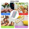 400 PCS Drinking Straws Paper Flexible Straw Drinking Tube Colourful