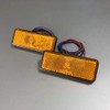 Discover winds LED Reflector Bike Custom Double Luminous Square Brake