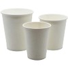 HOT BARGAINS, 1000 x 12oz Single Wall White Paper Cups