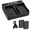 BM 2-Pack of LP-E6N Batteries and Dual Battery Charger for