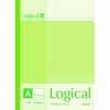Nakabayashi NO-B525A-5P Logical Notebook, A Ruled, B5, Pastel, Pack of