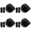 4Pcs Universal Replacement Switch Knob Control Knob Plastic Knob with