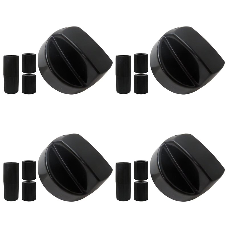 4Pcs Universal Replacement Switch Knob Control Knob Plastic Knob with