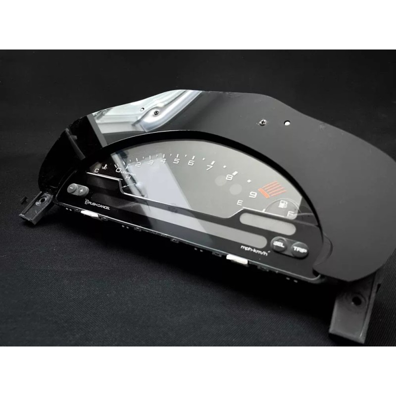 RPSDZN Satin/Gloss Acrylic S2000 Cluster Conversion Bezel for 96-00 EK