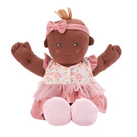Madame Alexander 12" Baby Lexi Cloth Doll Dark Skin Tone