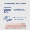 Dream Valley® Outlast® Deepsleep Cooling Comforter, Throw Size, NASA-Grade Space