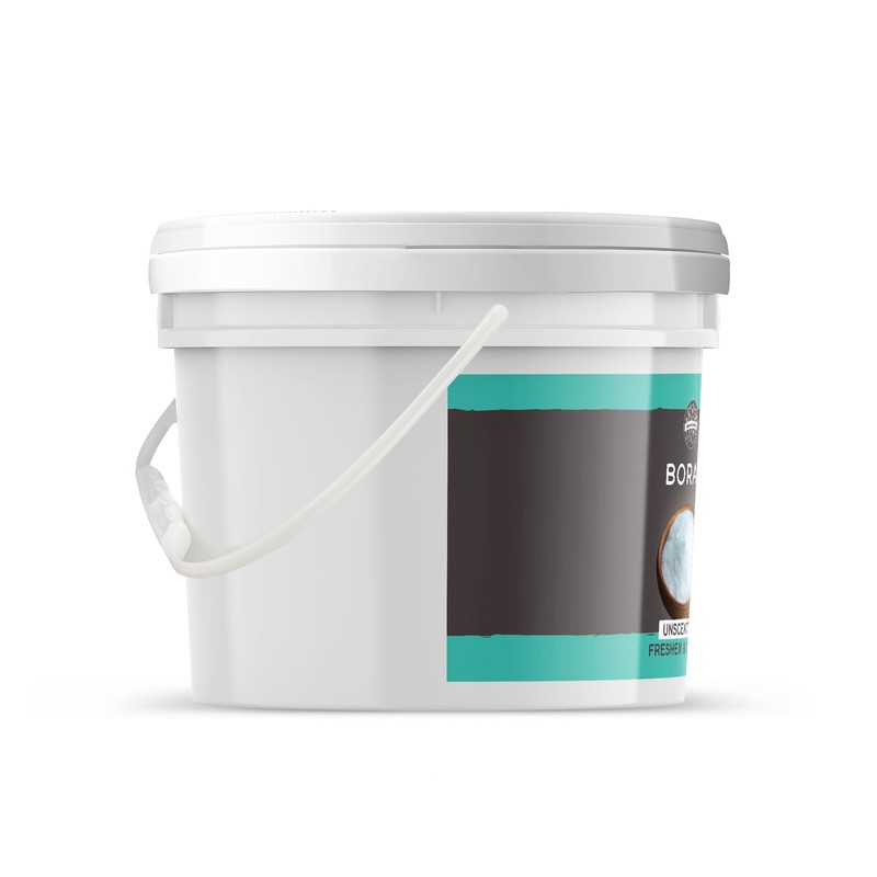 Birch & Meadow Borax, 1 Gallon Bucket, Unscented, Cleaning, Laundry