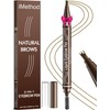 iMethod Microblading Eyebrow Pen - Eyebrow Pencil 2-in-1 Dual-Ended Eye