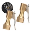 Air Chuck with Clip,2PCS Air Chuck Brass Internal Thread Tire