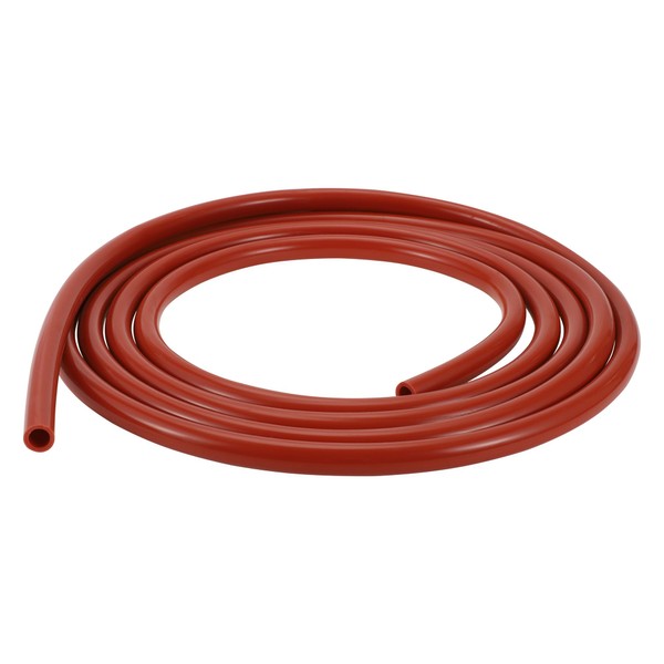 Hihaha Silikon-Vakuumschlauch für Automobil-Vakuumsysteme Hochtemperatur 10Ft 1/2" 12mm ID 2,5mm